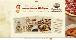 Desktop Screenshot of cannolificiomongibello.it